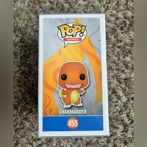 Funko Pop! Pokémon #455 – Charmander (Silver Metallic) – New in Box - Picture 4 of 6